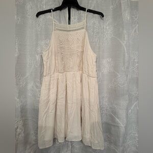 Mossimo Supply Co. Cream Dress